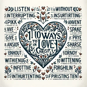 Ten Ways to Love